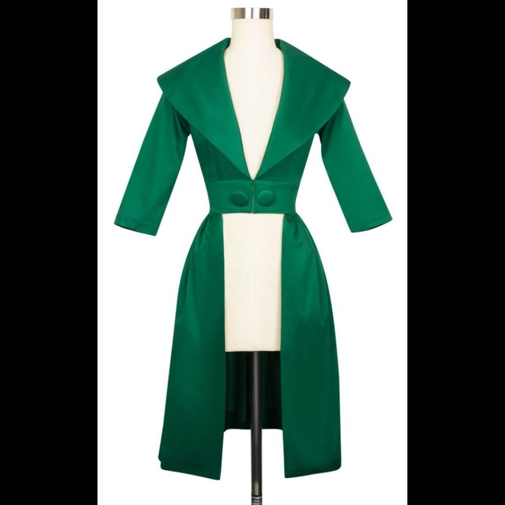 Trashy Diva Kelly Cutaway Coat Dress Size 18